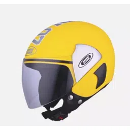 Studds Yellow Large (580 mm) Open Face Helmet, Cub 07 Decor-picture-42