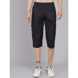 STUDIO NEXX Men Loose Fit Pure Cotton Cargo Shorts-picture-34