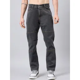 STUDIO NEXX Men Relaxed Fit Slash Knee Stretchable Jeans-picture-36