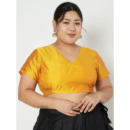 studio rasa Women Plus Size Stretchable Saree Blouse-picture-26