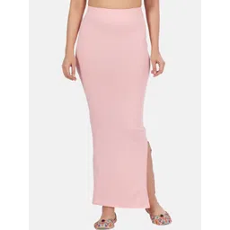 Studio Shringaar High Rise Side Slit Stretchable Cotton Lycra Saree Shapewear-picture-25