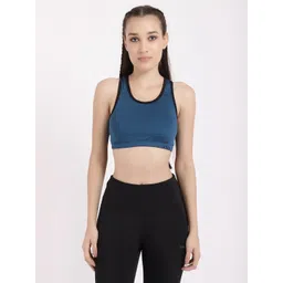 STUDIOACTIV Teal & Black Workout Bra SA107032021-XS-Teal-picture-33