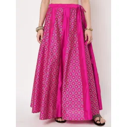 studiorasa Pink Print Skirts-picture-46