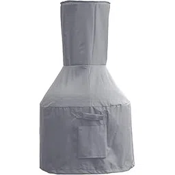 Sturdy Covers Chiminea Defender - Durable, Weather-Proof Chiminea Fire Pit Cover (Grey)-picture-21