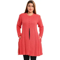 stutakriti WOOL Solid Coat For Women-picture-19