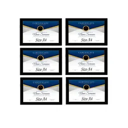 Stuthi Arts Black 6 Pieces Wooden Wall Photo Frames-picture-29