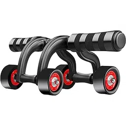 Stvin 4-Wheel Ab Roller for Core Workout, Abdominal Exercise Equipment for Strength and Toning-picture-13
