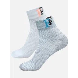 StyFun Men Pack Of 2 Patterned Ankle Running Socks-picture-35