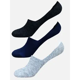 StyFun Pack Of 3 Anti-Slip Cotton Shoe Liners Socks-picture-29