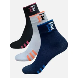 StyFun Unisex Pack Of 3Cotton Crew Length Ankle Running Socks-picture-20