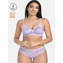 StyFun Women Pack of 2 Lace Lingerie Set-picture-33