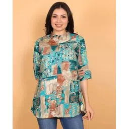 styfun Women Printed V-Neck Kurti-picture-31