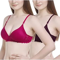 styfun Women's Cotton Padded Bras-picture-30