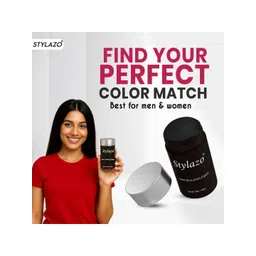 STYLAZO Hair Fiber Keratin Powder- 30 g- Light Brown-image-14