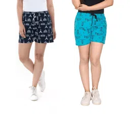 Style Club Women Conversational Printed Shorts-picture-22