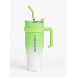 Style Homez Green & White Stainless Steel Typography Double Wall Vacuum Water Bottle-picture-22