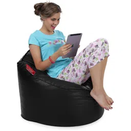 style homez XXL Modern Mooda Rocker Bean Bag SofaWith Bean Filling image 2