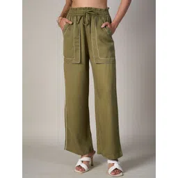 Style Island Relaxed Fit High Rise Trousers-picture-27