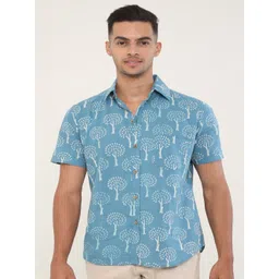 Style Matters Men Standard Floral Opaque Printed Casual Shirt-picture-26