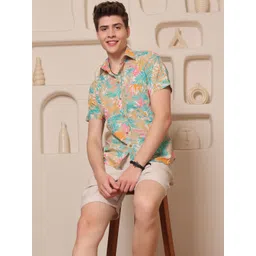 Style Matters Men Standard Floral Opaque Printed Casual Shirt-picture-22