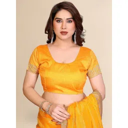 STYLE MODA Embellished Sequinned Net Heavy Work Saree image 2