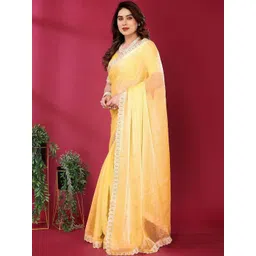 STYLE MODA Embellished Sequinned Tissue Saree-picture-28