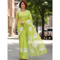 STYLE MODA Floral Saree-picture-18