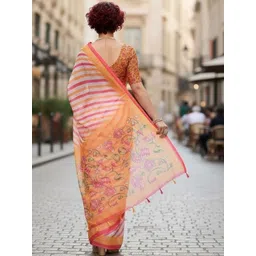 STYLE MODA Floral Saree image 3