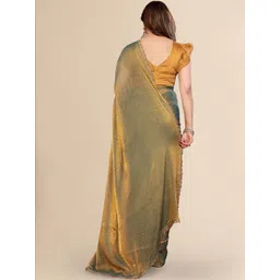 STYLE MODA Ombre Tissue Saree image 4