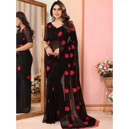 STYLE MODA Poly Chiffon Saree-picture-20