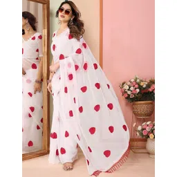 STYLE MODA Poly Chiffon Saree image 5