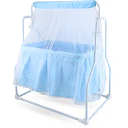 Premium Quality Cozy Baby Cradle with Swing | Mosquito Net | Baby Palna-image-14