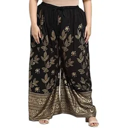 style prezone Women Printed Casual 100% Pure & Soft Loose Fit Palazzo-picture-33