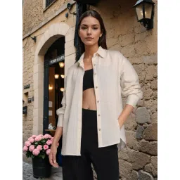 Style Quotient Beige Solid Shirt-picture-18