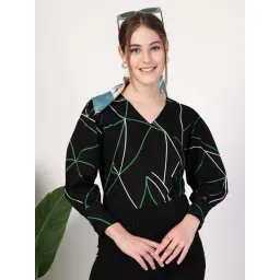 Style Quotient Black Printed Top-image-8