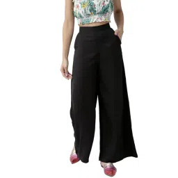 Style Quotient Black Regular Fit Trousers-picture-42