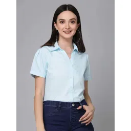 Style Quotient Blue Cotton Shirt-picture-40