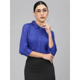 Style Quotient Blue Formal Shirt-picture-16
