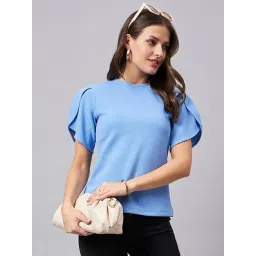 Style Quotient Blue Regular Fit Top-picture-16