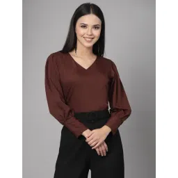 Style Quotient Brown Regular Fit Top-picture-46