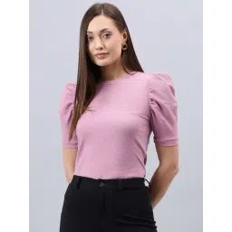Style Quotient Dusty Pink Regular Fit Top-picture-43