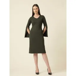 Style Quotient Green Casual Dress-picture-40