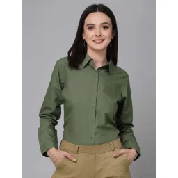 Style Quotient Green Cotton Shirt-picture-30