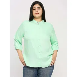 Style Quotient Green Regular Fit Shirt-picture-47