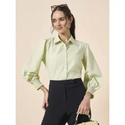 Style Quotient Green Regular Fit Shirt-picture-44