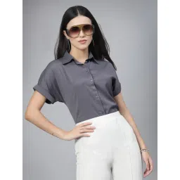 Style Quotient Grey Regular Fit Formal Shirt-picture-23