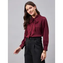 Style Quotient Maroon Regular Fit Shirt-picture-16