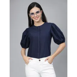 Style Quotient Navy Regular Fit Shirt-picture-24