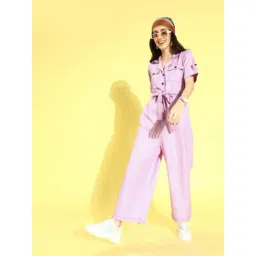 Style Quotient Pink Regular Fit Jumpsuit-picture-45