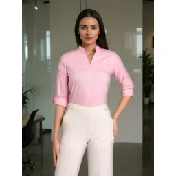 Style Quotient Pink Solid Top-picture-19